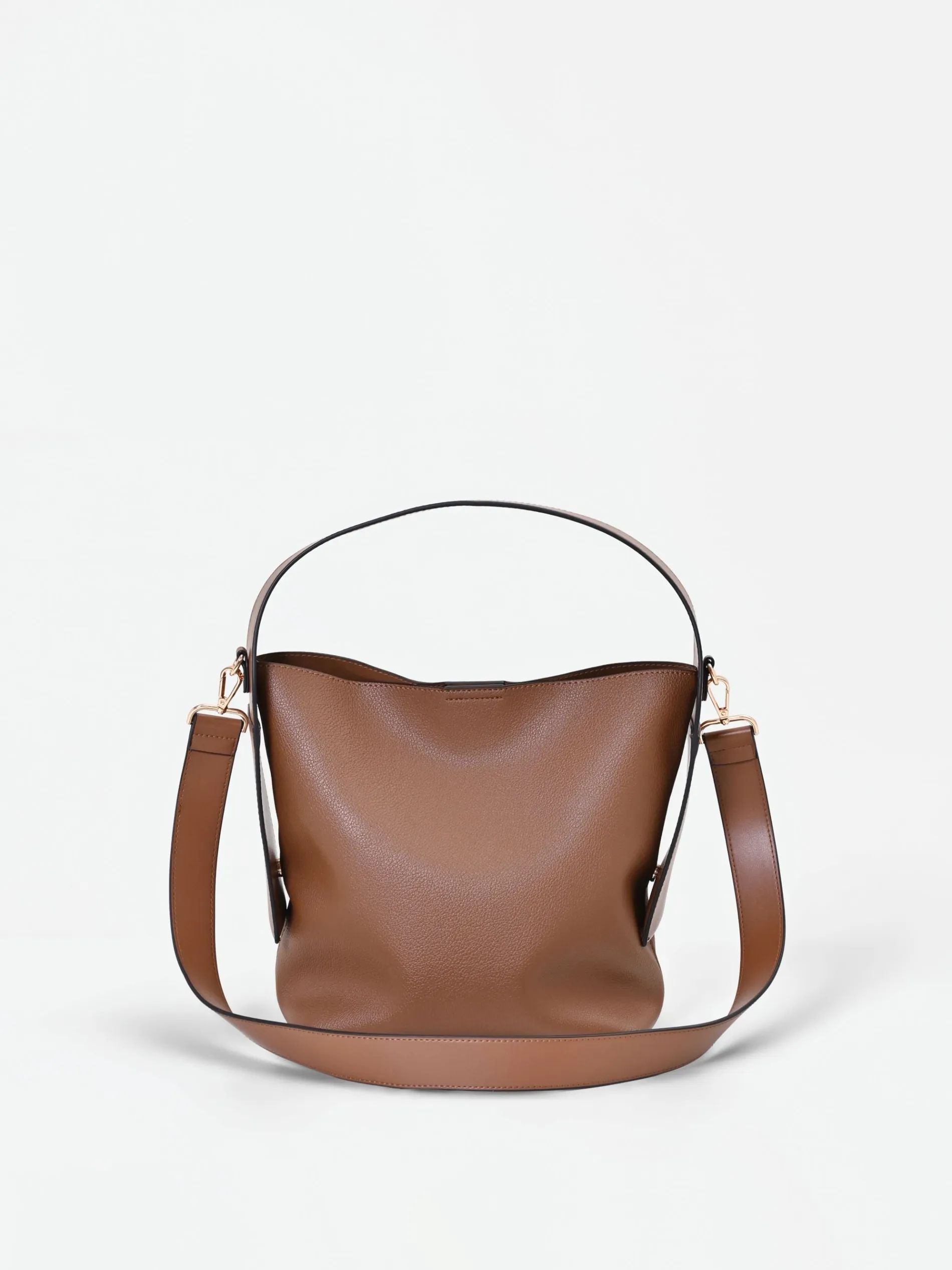 BORSA A SECCHIELLO COLOR CIOCCOLATO