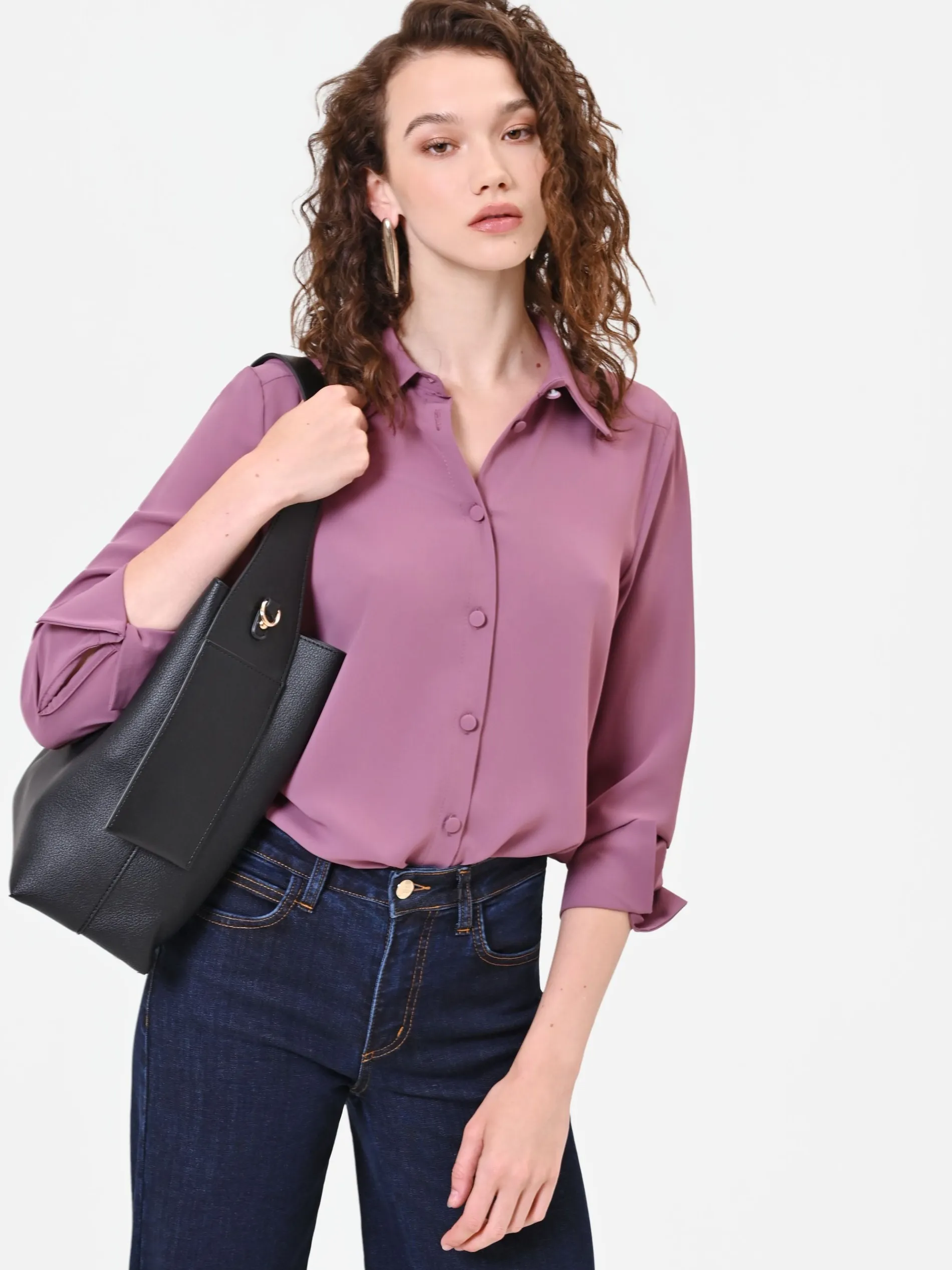CAMICIA IN ROSA ANTICO