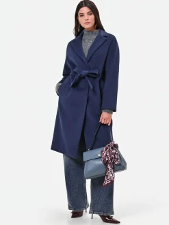 CAPPOTTO A VESTAGLIA BLU NAVY