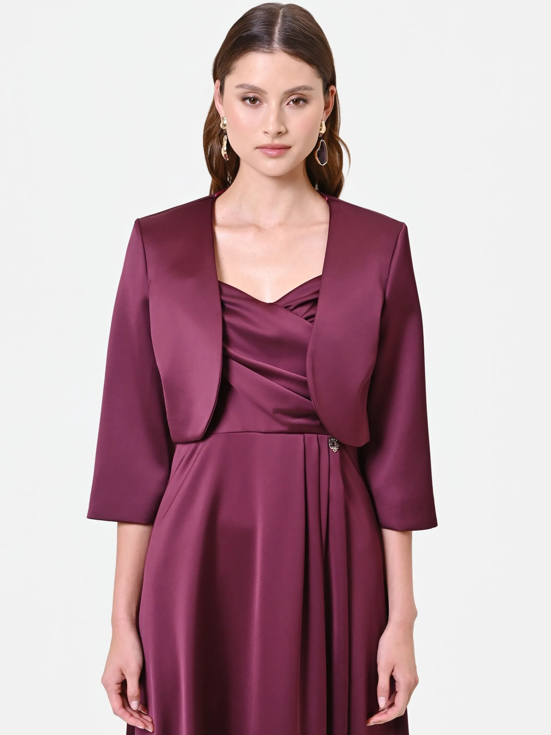 COPRISPALLE BORDEAUX IN RASO