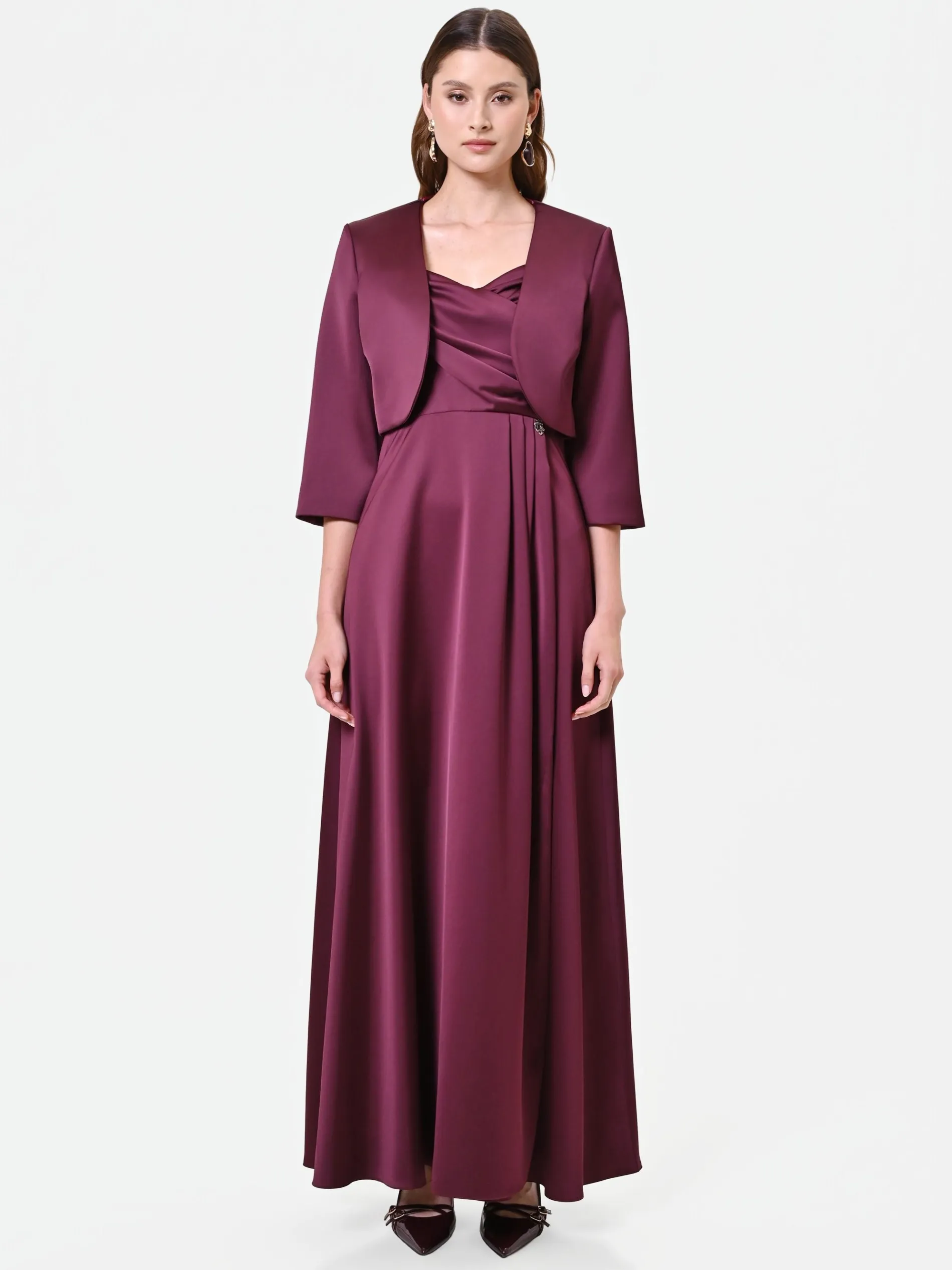 COPRISPALLE BORDEAUX IN RASO