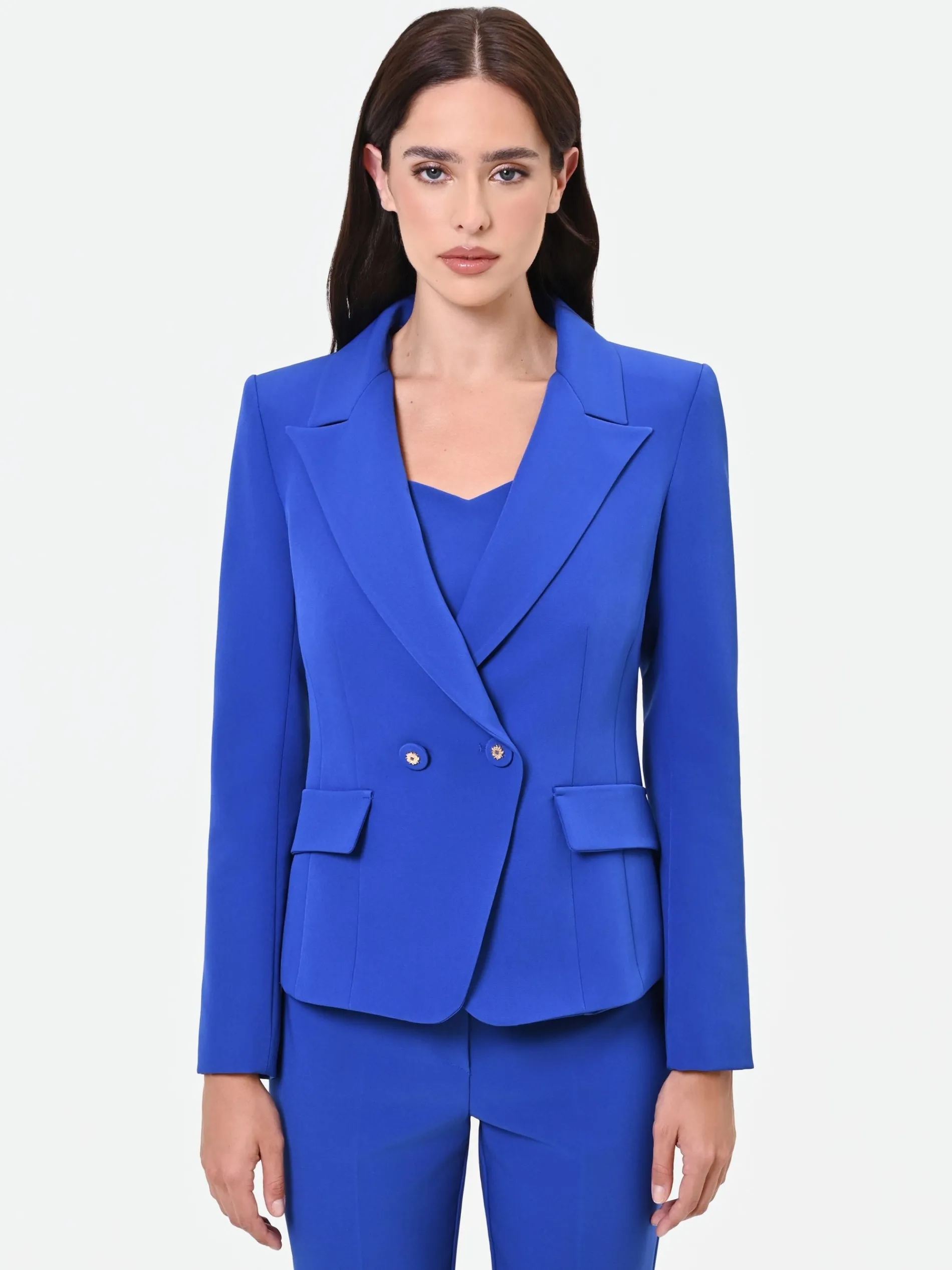 GIACCA BLAZER BLU CINA MONOPETTO
