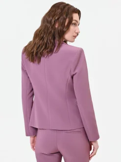 GIACCA BLAZER DOPPIOPETTO ROSA ANTICO