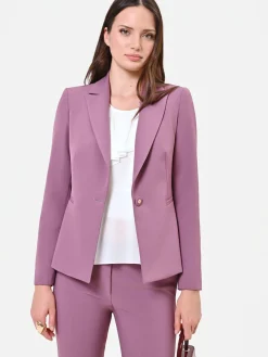 GIACCA BLAZER MONOPETTO ROSA ANTICO