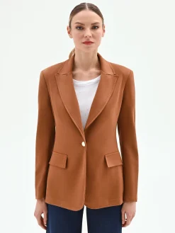 GIACCA EFFETTO CAMOSCIO CAMMELLO