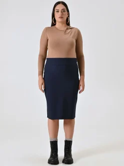 GONNA CURVY TUBINO BLU