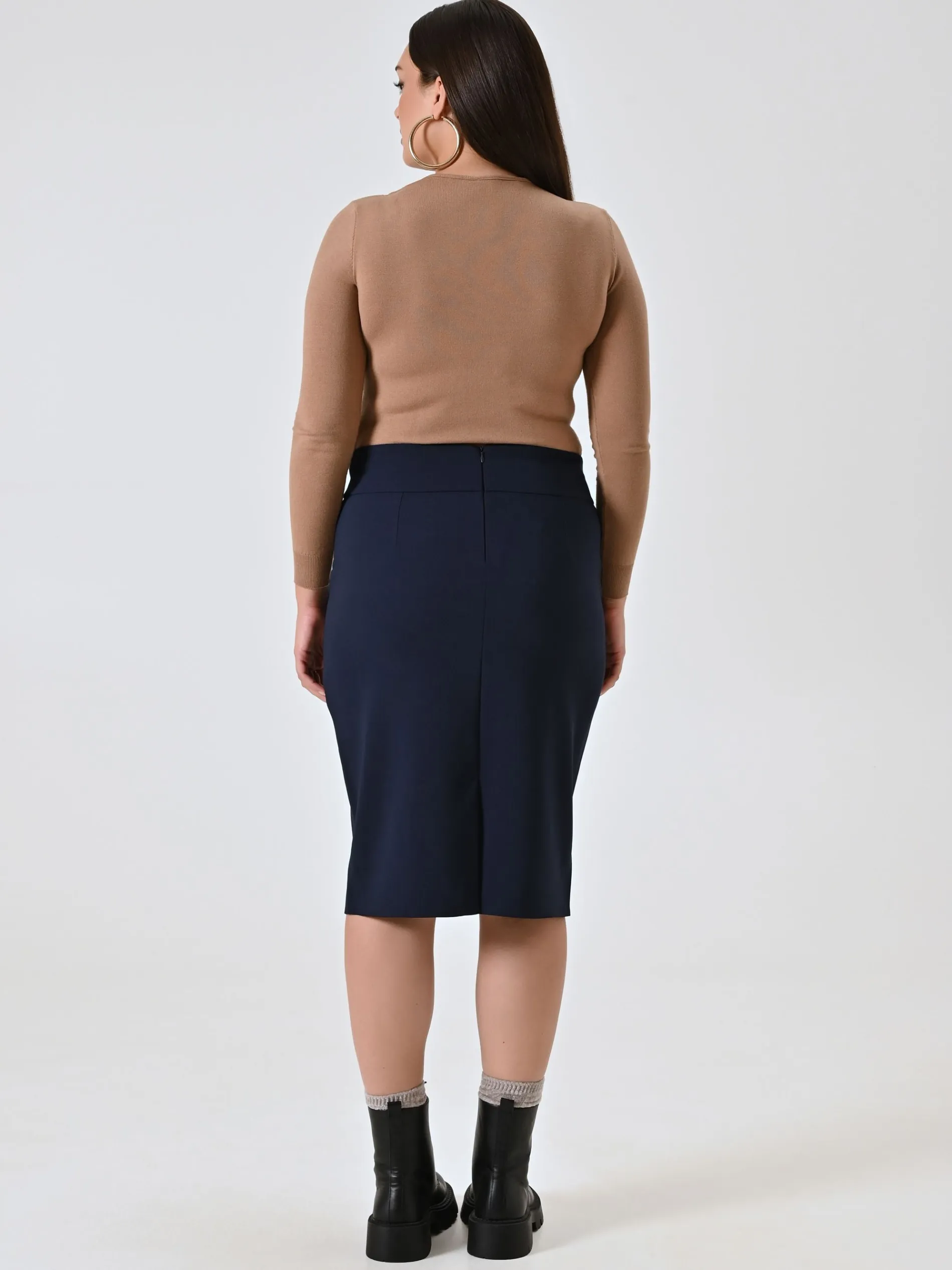 GONNA CURVY TUBINO BLU