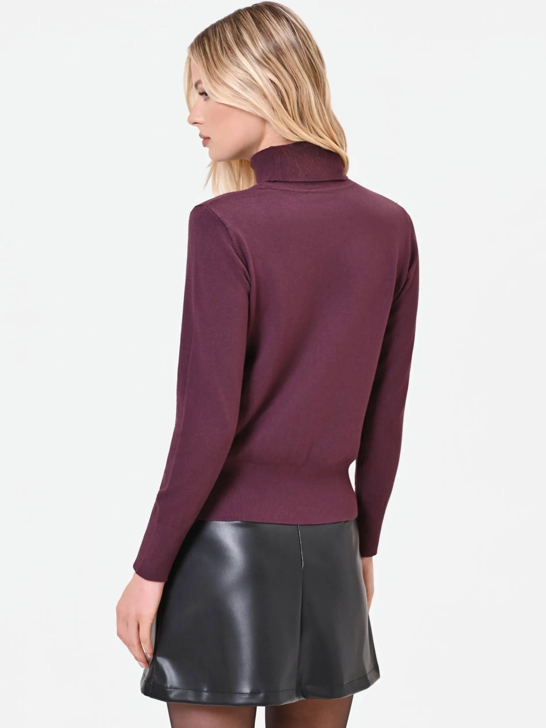 MAGLIA DOLCEVITA BORDEAUX