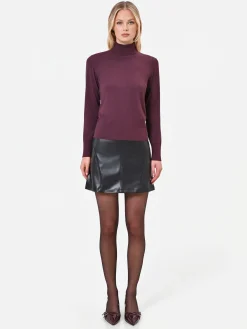 MAGLIA DOLCEVITA BORDEAUX