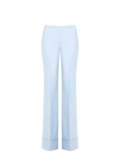 PANTALONE A PALAZZO CIELO AZZURRO