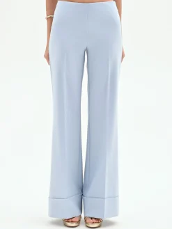 PANTALONE A PALAZZO CIELO AZZURRO