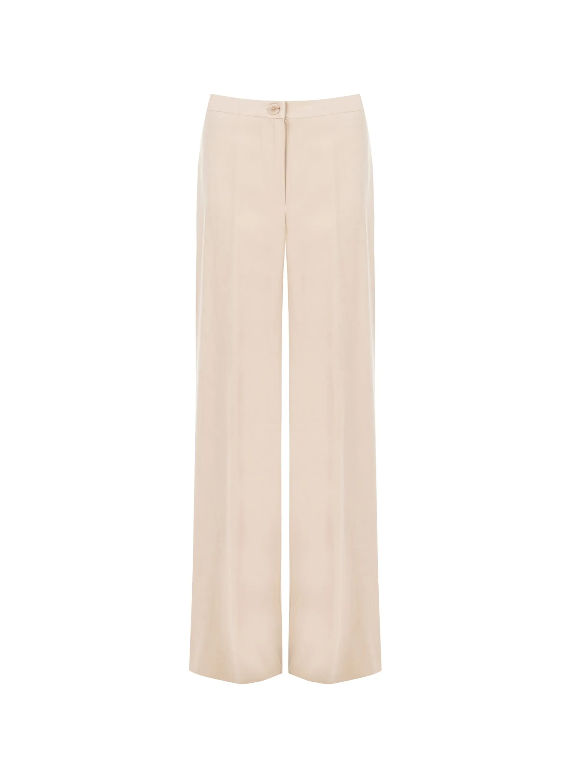 PANTALONE A PALAZZO TORTORA BEIGE IN VISCOSA