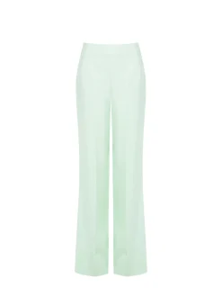 PANTALONE A PALAZZO VERDE MENTA