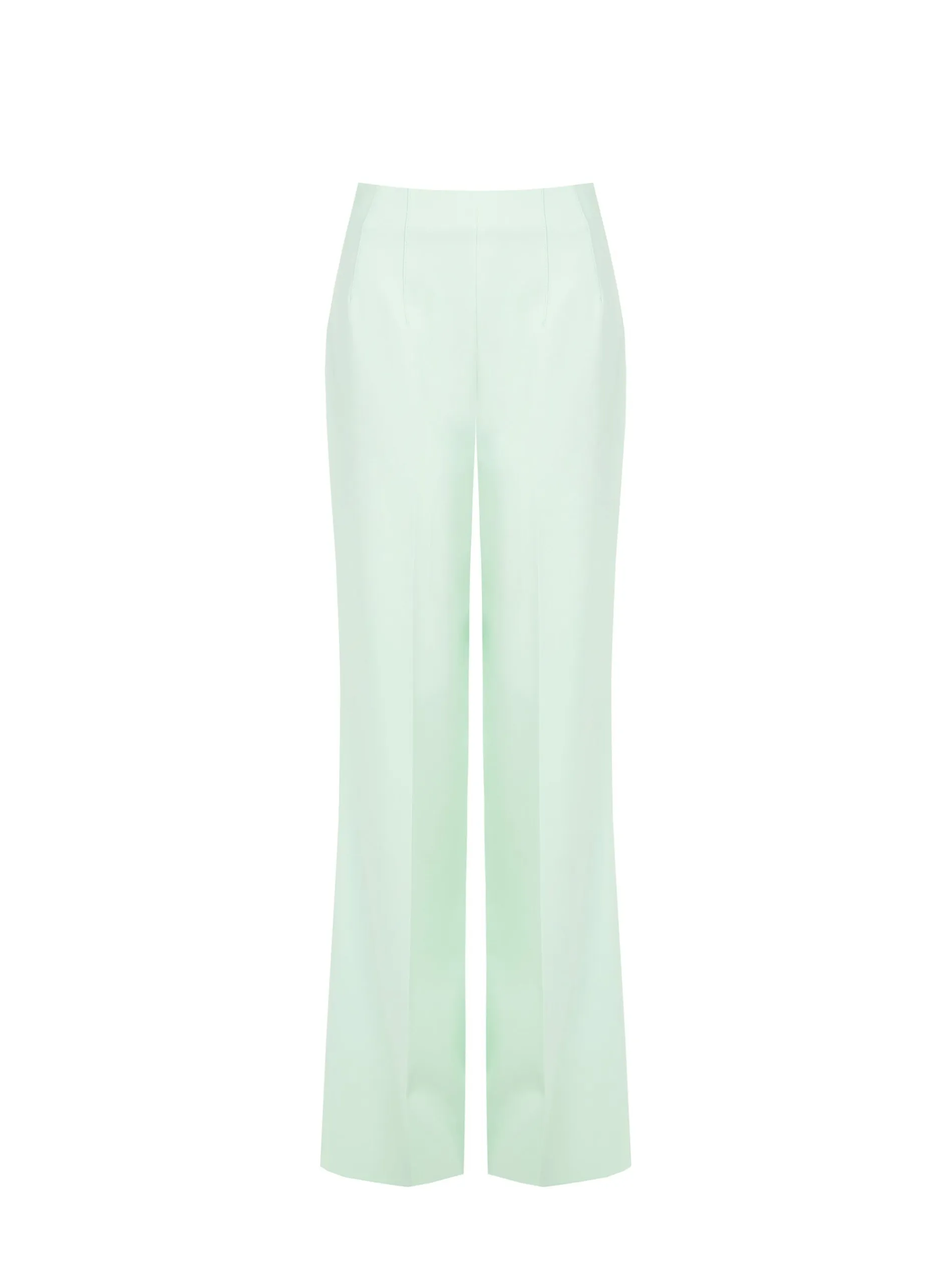 PANTALONE A PALAZZO VERDE MENTA