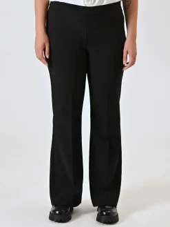 PANTALONE CURVY A ZAMPA NERO