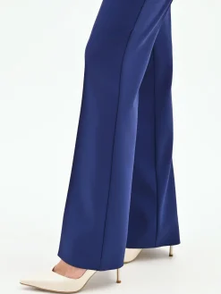 PANTALONE MID FLARED STUDIO BLU INDACO