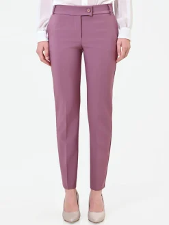 PANTALONE ROSA ANTICO A SIGARETTA
