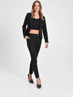 PANTALONI SLIM IN TESSUTO TECNICO