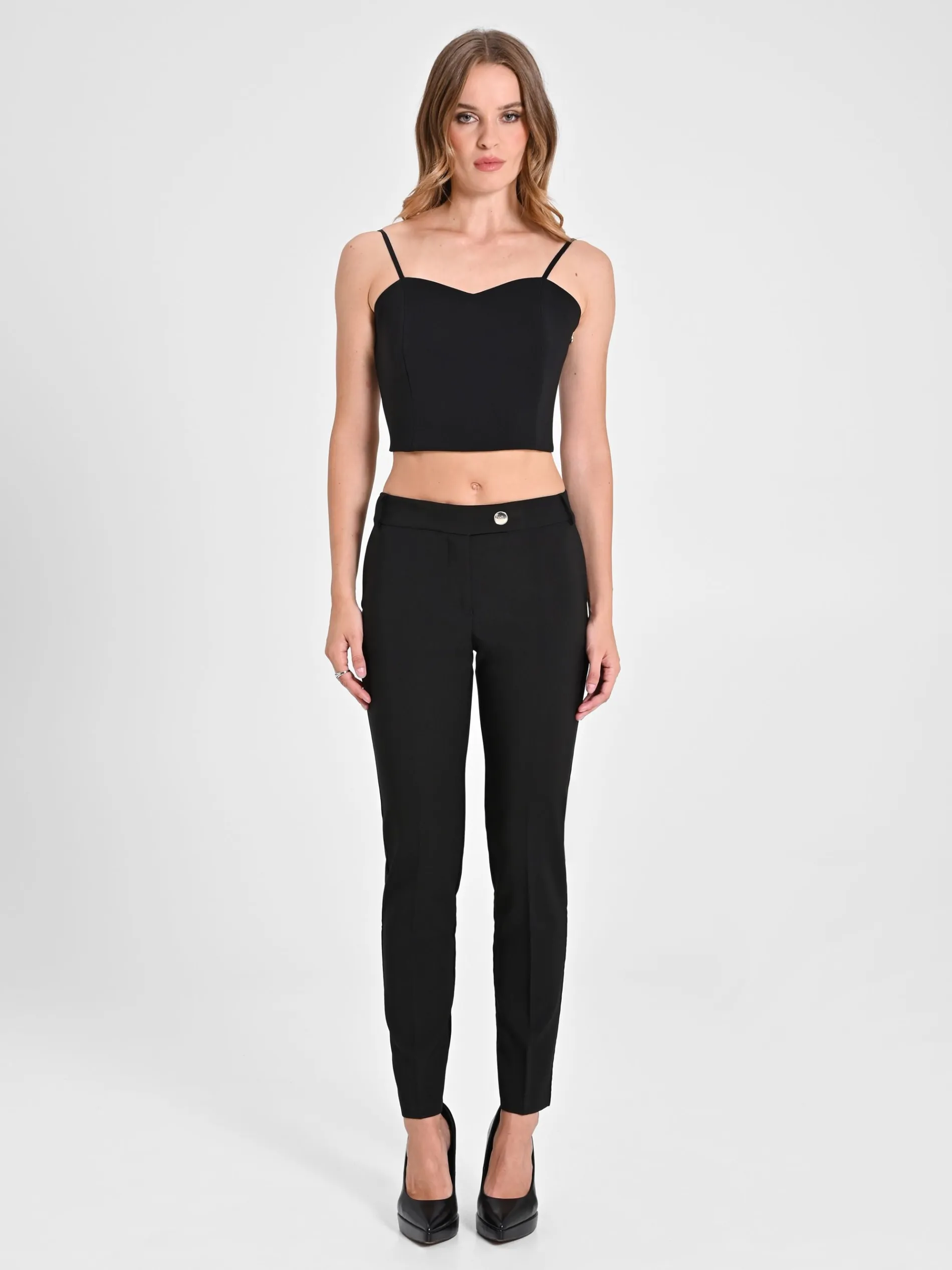 PANTALONI SLIM IN TESSUTO TECNICO