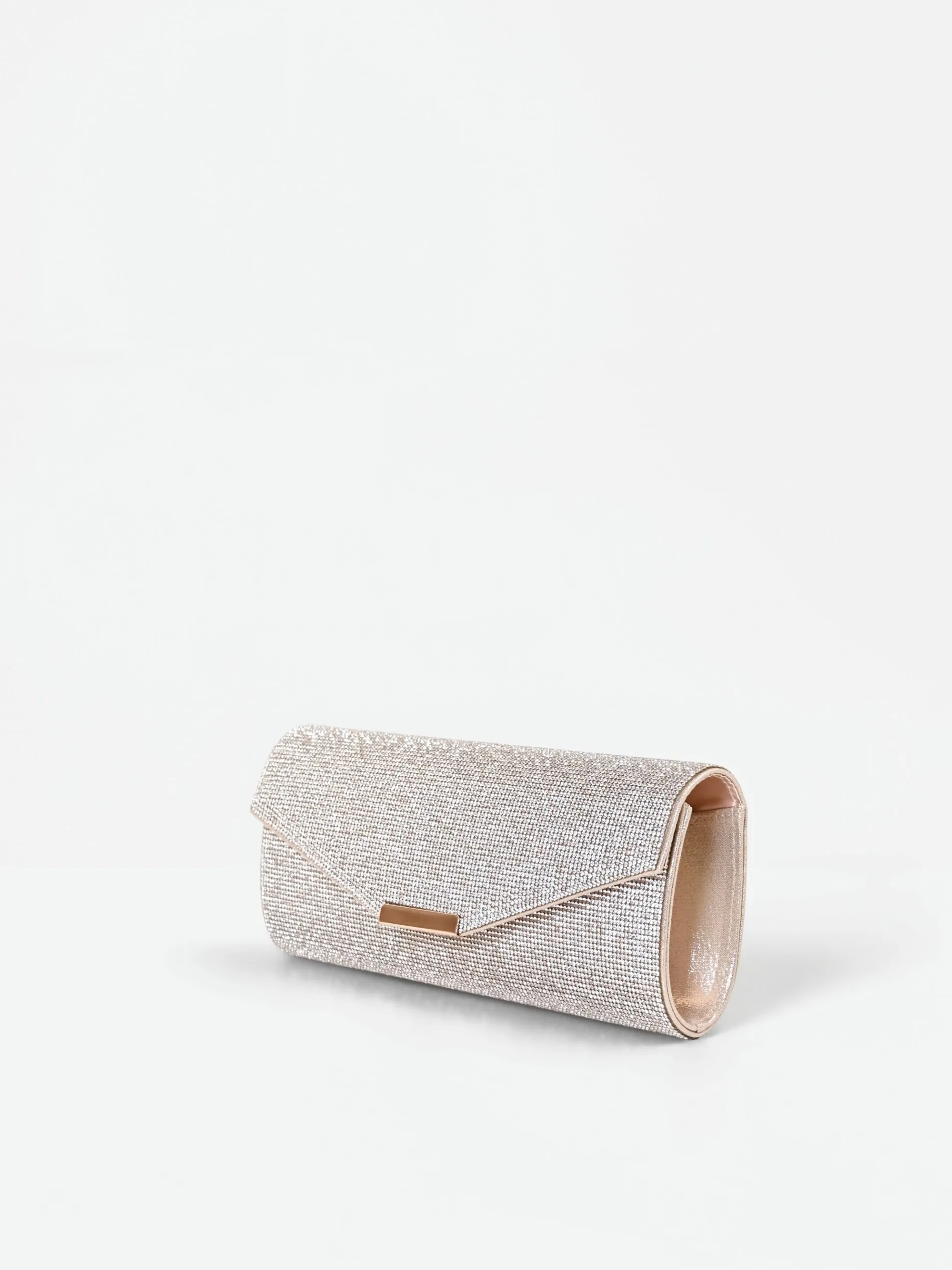POCHETTE GIOIELLO ORO CON MICRO STRASS